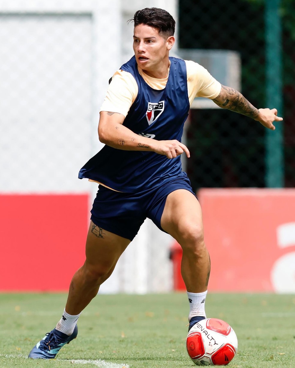 James está pronto para jogar? Entenda a condição física do meia para voltar a atuar pelo São Paulo